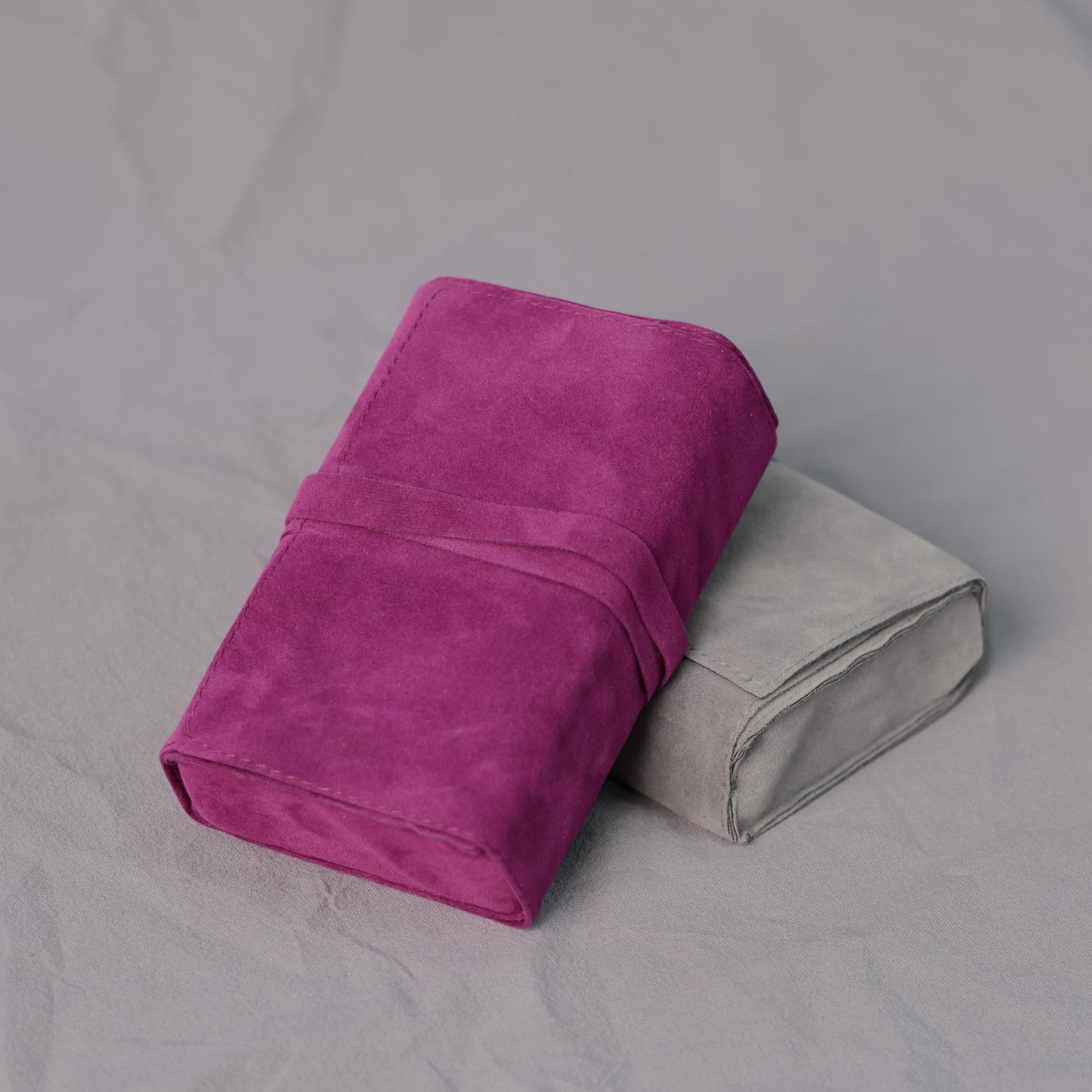 Tarot Bag, Purple & Gray Fabirc Pouch